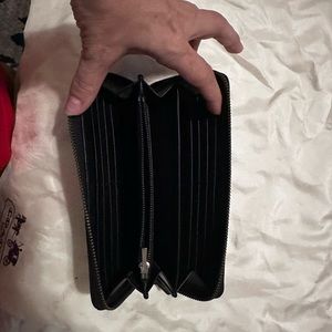 Coach leather wallet